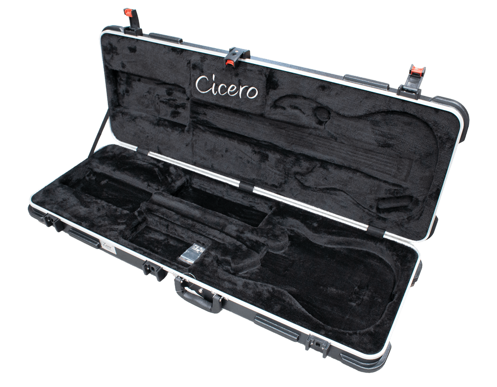 Zaar Cicero Limited Edition Artist Series Electric Guitar - SmittenKittenTx - Tlaltecuhtli - Zaar Guitars