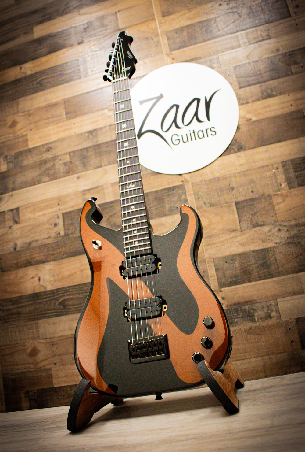 Zaar Cicero Black Series Electric Guitar